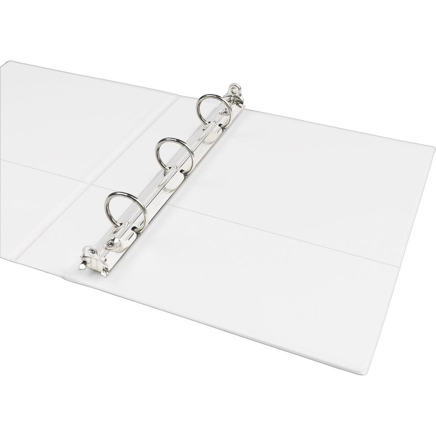 Avery&reg; Mini Durable View Binder - DuraHinge - 1" Binder Capacity - Half-letter - 5 1/2" x 8 1/2" Sheet Size - 175 Sheet Capacity - Round Ring Fastener(s) - 2 Pocket(s) - Polypropylene - Recycled -. Picture 2