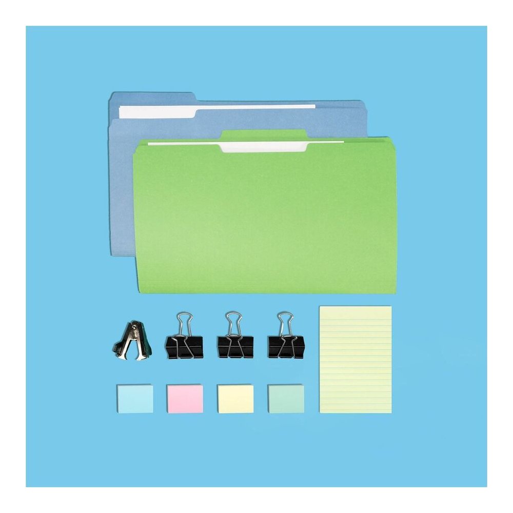 Business Source Yellow Adhesive Notes - 4" Flag/Note Width x 6" Flag/Note Length - Rectangle - Ruled - Yellow - Self-adhesive, Removable - Recycled - 5 / Pack. Picture 6