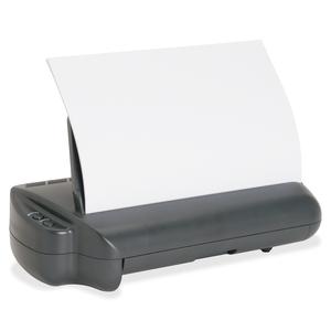 Business Source Electric Adjustable 3-hole Punch - 3 Punch Head(s) - 30 Sheet of 20lb Paper - 1/4" Punch Size - 17.8" Width x 5.3" Depth x 8.3" Height - Gray. Picture 6