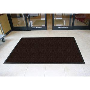 Genuine Joe Ultraguard Indoor Wiper Mats - Hard Floor, Indoor, Outdoor - 72" Length x 48" Width - Rubber - Chocolate - 1 Each. Picture 3