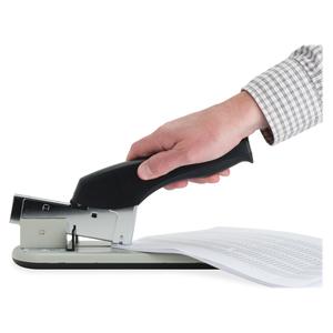 Business Source Heavy-duty Stapler - Staples Upto 220 Sheet - Staple Size: 0.25" , 0.31" , 0.37" , 0.50" , 0.56" , 0.63" , 0.75" , 0.81" , 0.88" , 0.94" - 2" Throat Depth - Black, Putty - Rubber, Stee. Picture 7