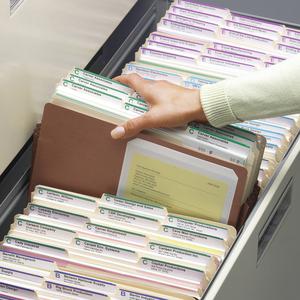 Smead Straight Tab Cut Legal Recycled File Pocket - 9 1/2" x 14 5/8" - 3 1/2" Expansion - Redrope - Acid-free, Tear Resistant, Dye-free - 100% Recycled - 25 / Box. Picture 3