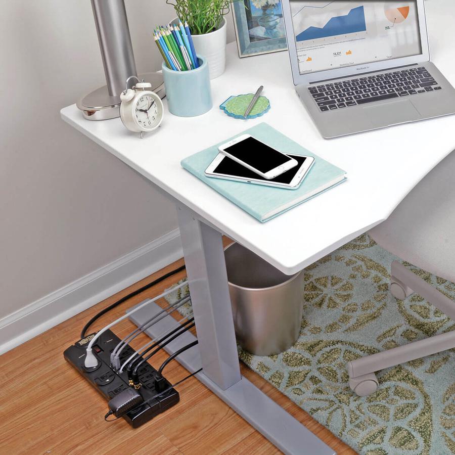 Tripp Lite by Eaton Protect It! 12-Outlet Surge Protector, 8 ft. (2.43 m) Cord, 2880 Joules, Tel/Modem/Coaxial/Ethernet Protection - 12 x NEMA 5-15R - 1800 VA - 2880 J - 120 V AC Input - Cable Modem/D. Picture 3