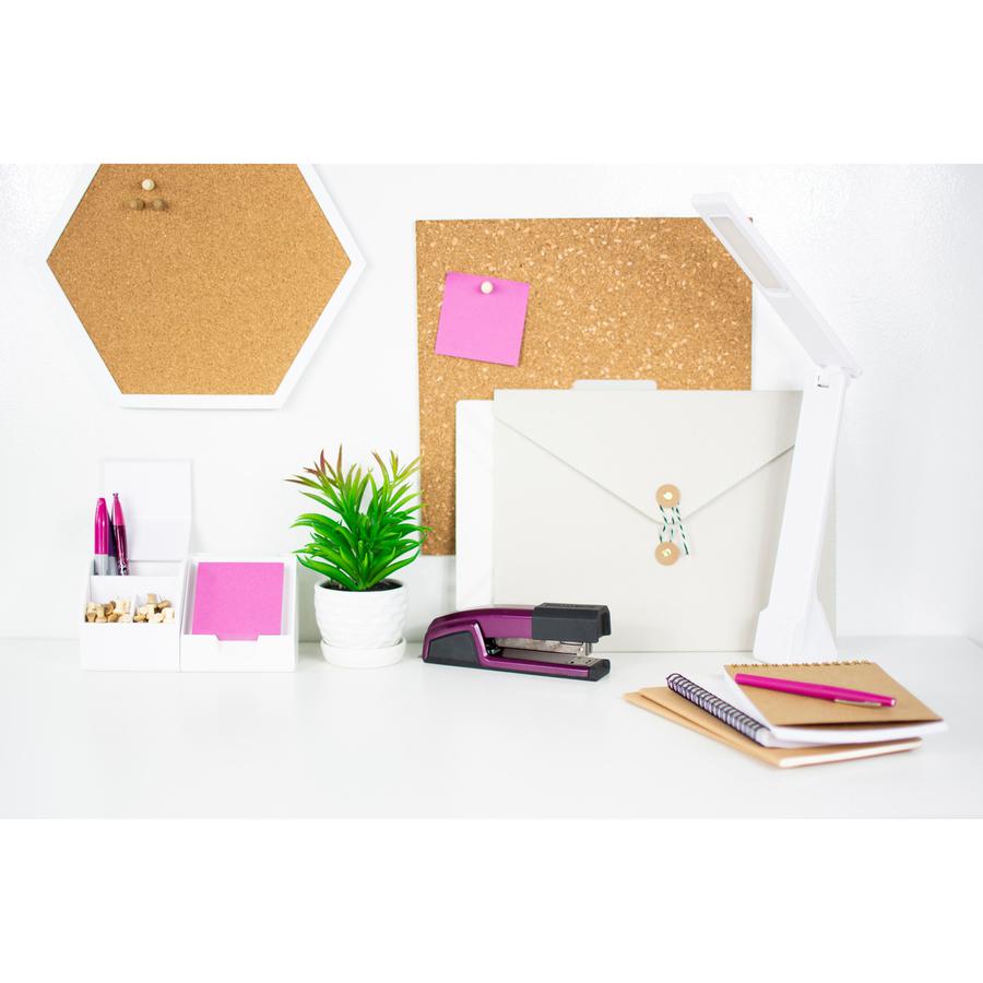 Bostitch Epic Antimicrobial Office Stapler - 25 Sheets Capacity - 210 Staple Capacity - Full Strip - 1 Each - Magenta. Picture 2