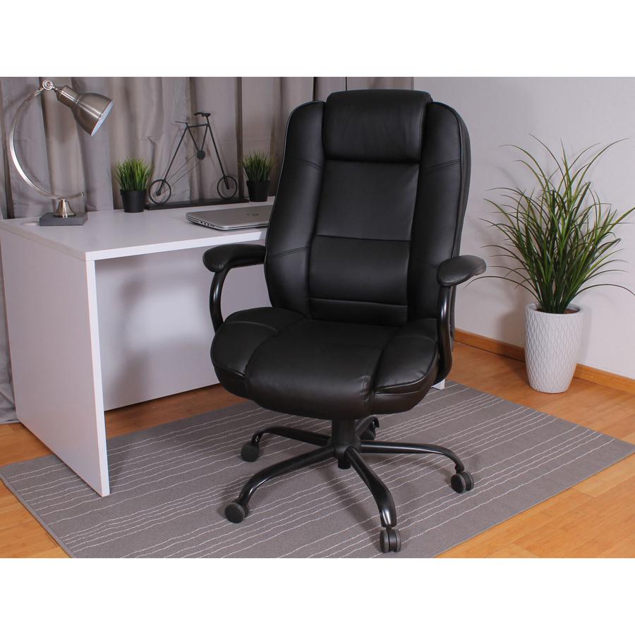 Boss Executive Chair - Black Seat Color - Black Back Color - 1 Each. Picture 2