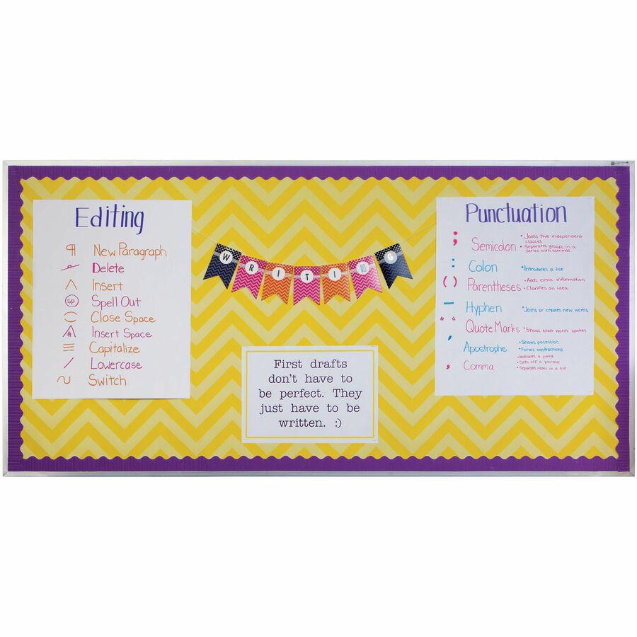 Pacon Heavy-duty Anchor Chart Paper - 25 Sheets - Plain - Unruled Front Ruling - 27" x 34" Sheet Size - White Paper - Heavy Duty, Resist Bleed-through, Recyclable, Built-in Carry Handle - 4 / Carton. Picture 2