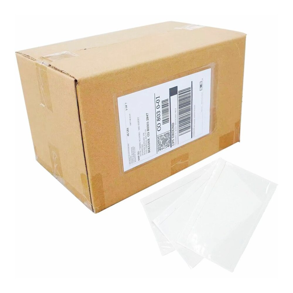 Sparco Plain Back 7" Envelopes - Packing List - 7" Width x 5 1/2" Length - 70 g/m² - Self-adhesive Seal - White - Paper, Low Density Polyethylene (LDPE) - 1000 / Box. Picture 6
