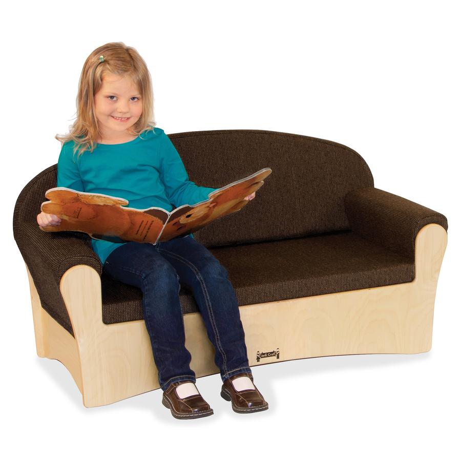 Jonti-Craft Komfy Sofa 4-piece Set - Rounded Edge - Durable - For Classroom. Picture 2