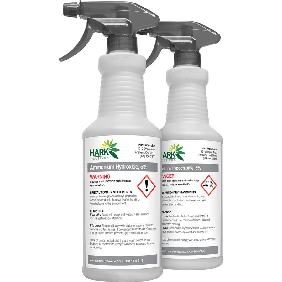 Avery&reg; UltraDuty Warning Label - 3 1/2" Width x 5" Length - Permanent Adhesive - Rectangle - Laser - White - Film - 4 / Sheet - 50 Total Sheets - 200 / Box - Water Resistant. Picture 2