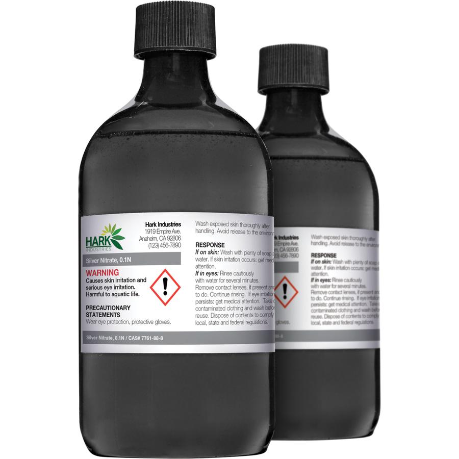 Avery&reg; UltraDuty Warning Label - 2" Width x 4" Length - Permanent Adhesive - Rectangle - Laser - White - Film - 10 / Sheet - 50 Total Sheets - 500 / Box - Water Resistant. Picture 2