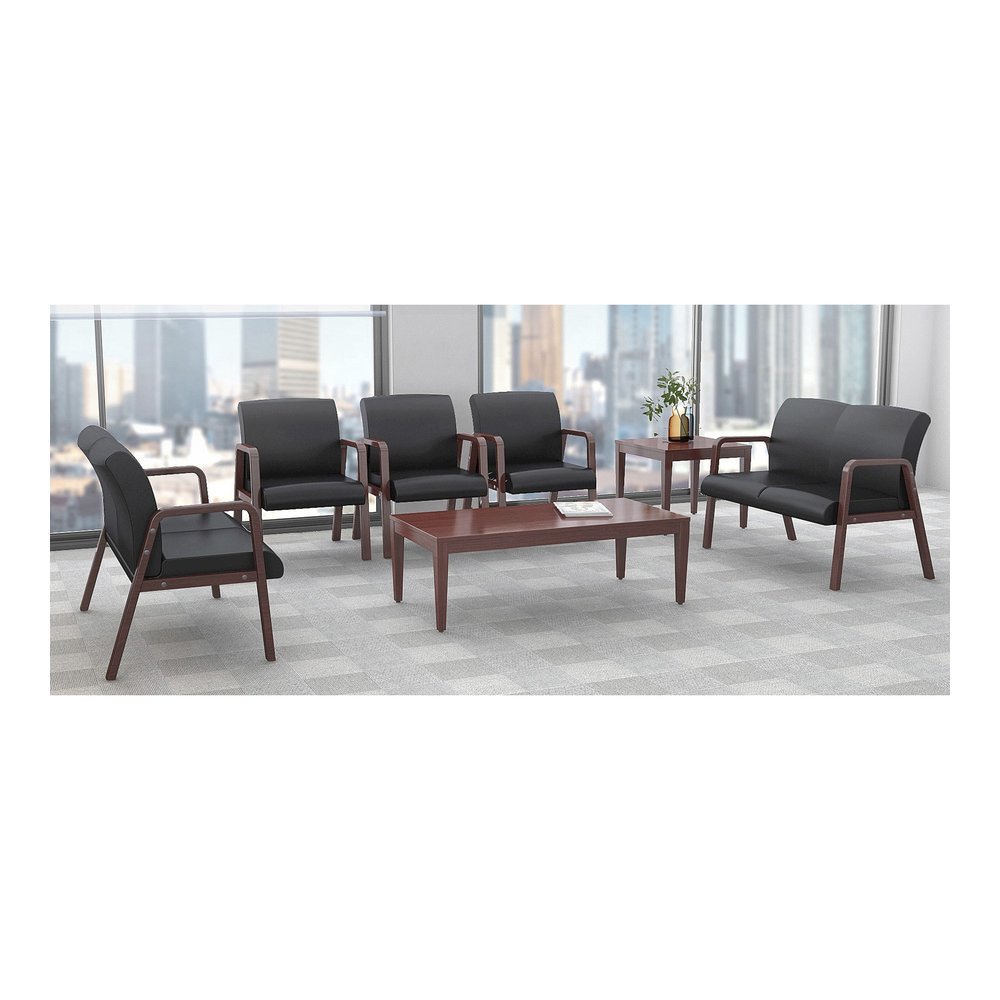Lorell Solid Wood Corner Table - Square Top - Four Leg Base - 4 Legs - 23.60" Table Top Length x 23.60" Table Top Width - 20" Height x 23.63" Width x 23.63" Depth - Reception - Assembly Required - Sol. Picture 6