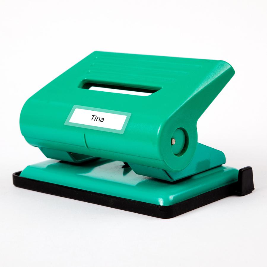 Avery&reg; Easy Align ID Label - 1 1/32" Width x 3 1/2" Length - Permanent Adhesive - Rectangle - Laser, Inkjet - White - Film, Laminate - 10 / Sheet - 25 Total Sheets - 250 Total Label(s) - 5. Picture 2
