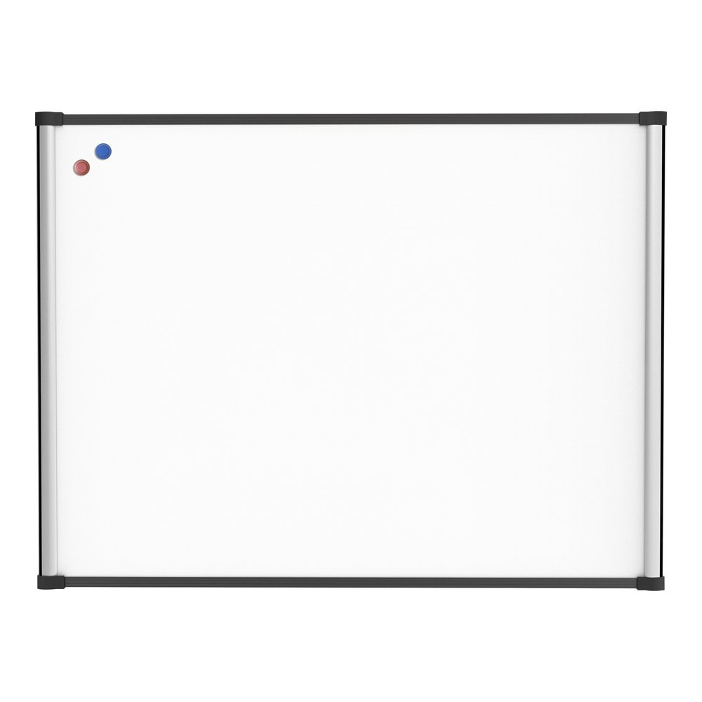 Lorell Magnetic Dry-erase Board - 48" (4 ft) Width x 36" (3 ft) Height - Aluminum Steel Frame - Rectangle - Magnetic - Marker Tray - 1 Each. Picture 5