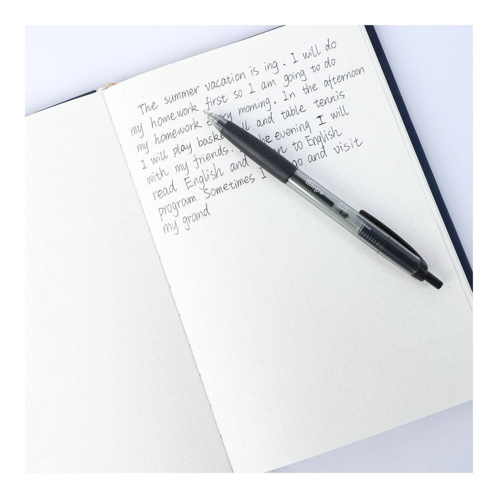 Integra 1.0mm Retractable Ballpoint Pen - Retractable - Assorted Ink - 1 Box. Picture 4