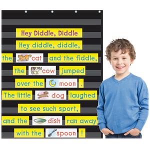 Teacher Created Resources Black 10 Pocket Chart - Theme/Subject: Learning - Skill Learning: Chart - 1 Each. Picture 2