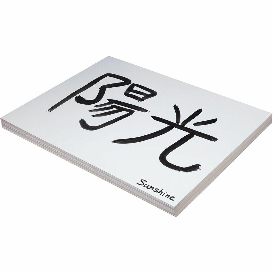 Pacon Tagboard - Art Project, Craft Project - 24"Height x 18"Width - 100 / Pack - White. Picture 2