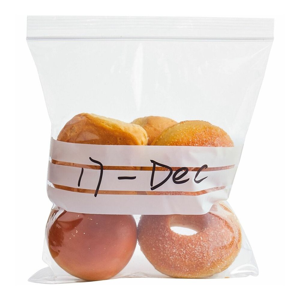 Genuine Joe Food Storage Bags - 1 quart Capacity - 8" Length x 7" Width x 1.75 mil (44 Micron) Thickness - Zipper Closure - Clear - Food, Beef, Poultry, Vegetables, Seafood - 500 / Box. Picture 3
