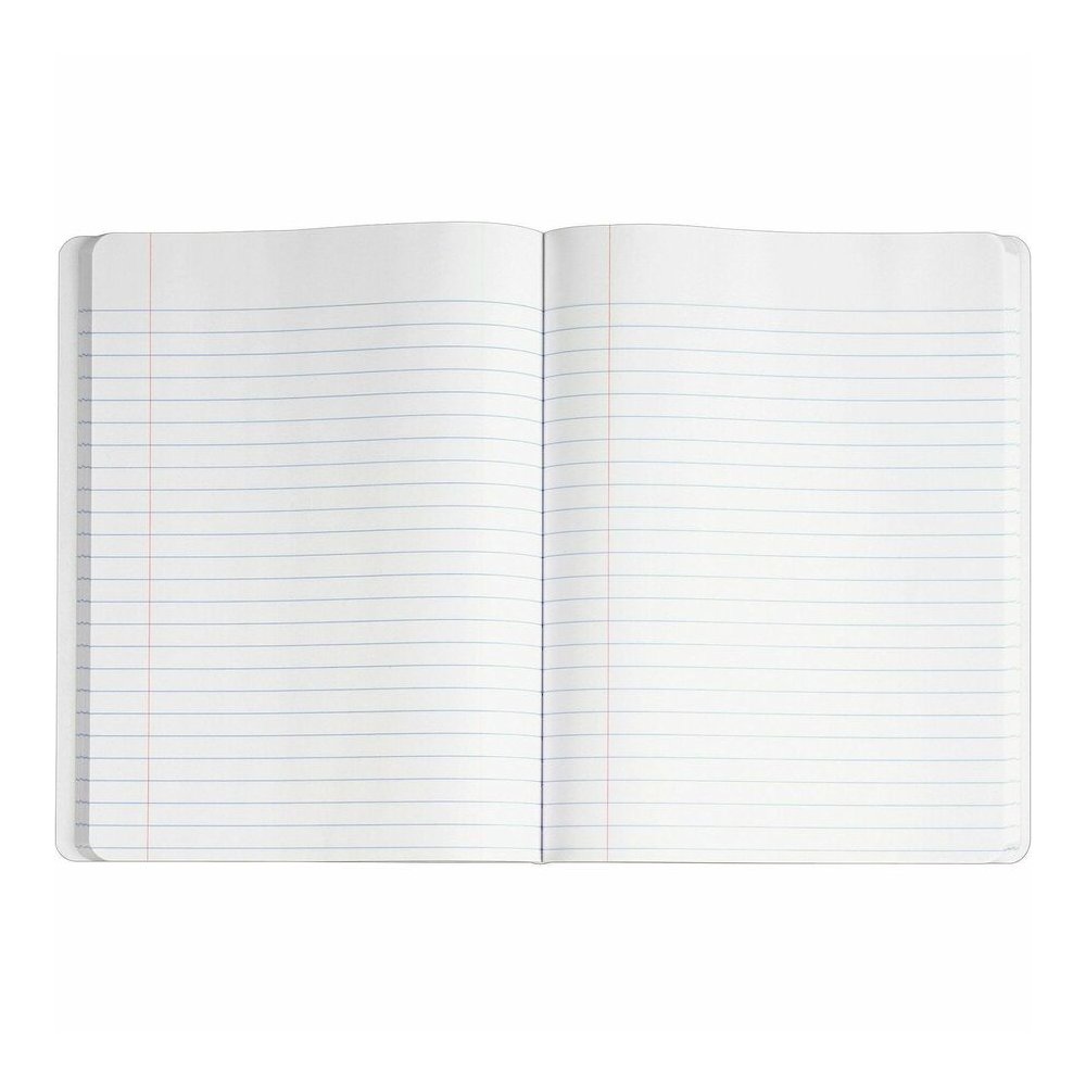 TOPS Wide Ruled Composition Books - 100 Sheets - 200 Pages - Sewn - Wide Ruled Front Ruling - Ruled Red Margin - 7 1/2" x 9 3/4" Sheet Size - White Paper - Assorted Marble Hardboard Cover - 12 / Carto. Picture 2
