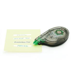 Tombow Original Mono Correction Tape - 0.16" Tape Width x 32.81 ft Tape Length - 1 Line(s) - White Tape - Ergonomic Dispenser - Acid-free, Non-refillable - White - 6 / Box. Picture 4