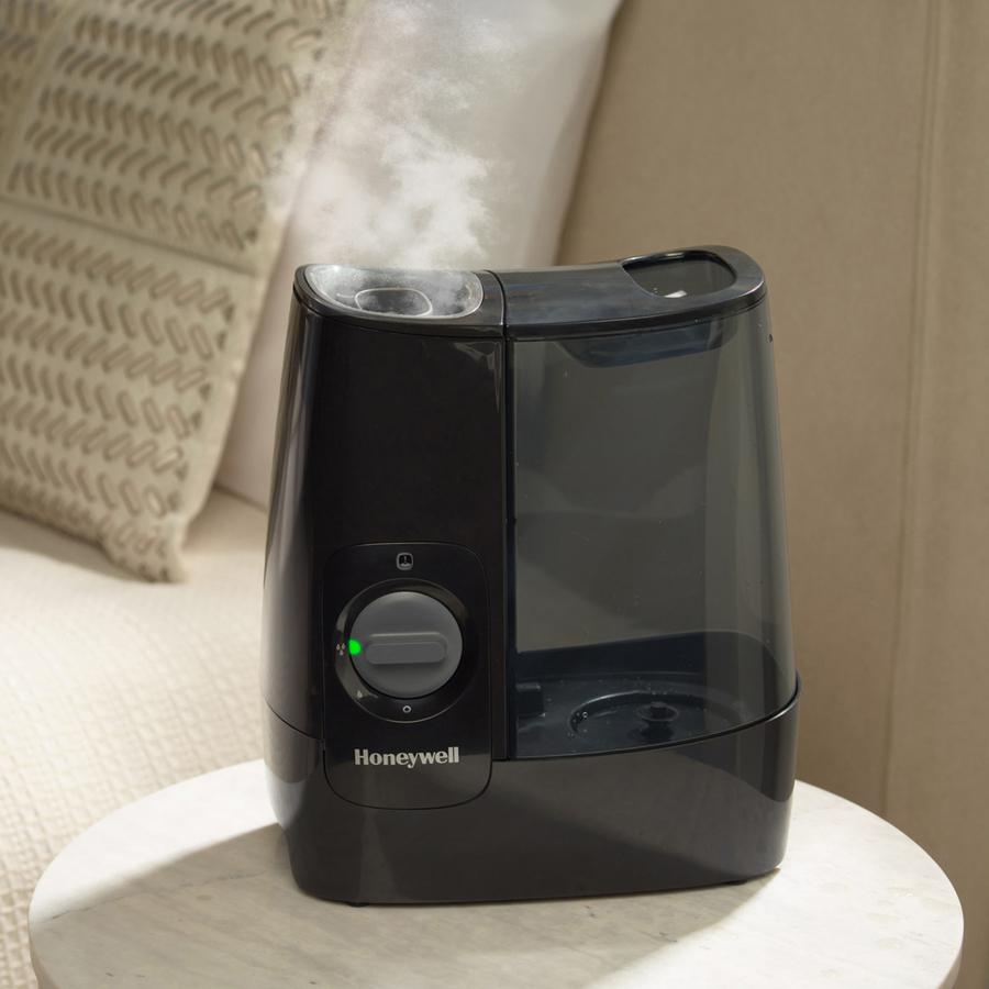 Honeywell HWM845 Warm Mist Humidifier - Warm Mist - 1 gal Tank - 520 Sq. ft. - Black. Picture 2