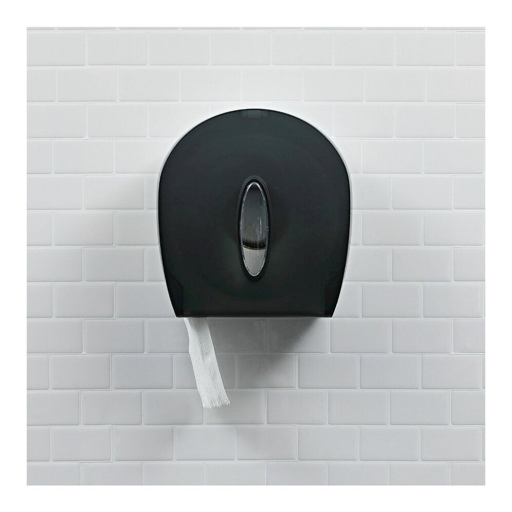 Genuine Joe 2-ply Jumbo Roll Dispenser Bath Tissue - 2 Ply - 3.30" x 650 ft - White - 648 / Pallet. Picture 2