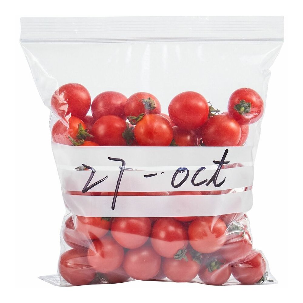 Genuine Joe Food Storage Bags - 1 quart Capacity - 8" Length x 7" Width x 1.75 mil (44 Micron) Thickness - Clear - Food, Beef, Seafood, Poultry, Vegetables - 50/Box - 9 / Carton. Picture 5