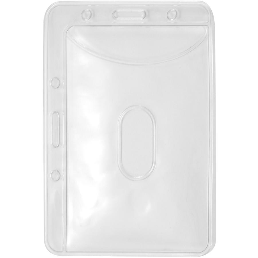 Advantus Antimicrobial ID & Security Pack - Horizontal/Vertical - Multicolor - 200 / Pack. Picture 2