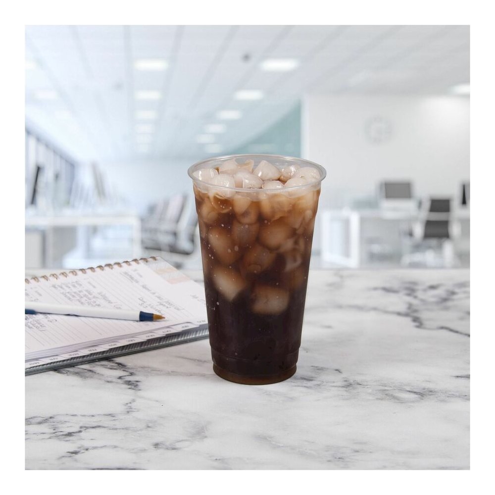 Solo Ultra Clear 24 oz Cold Cups - 24 fl oz - Clear - Cold Drink, Beverage - 50/Bag - 12 / Carton. Picture 7