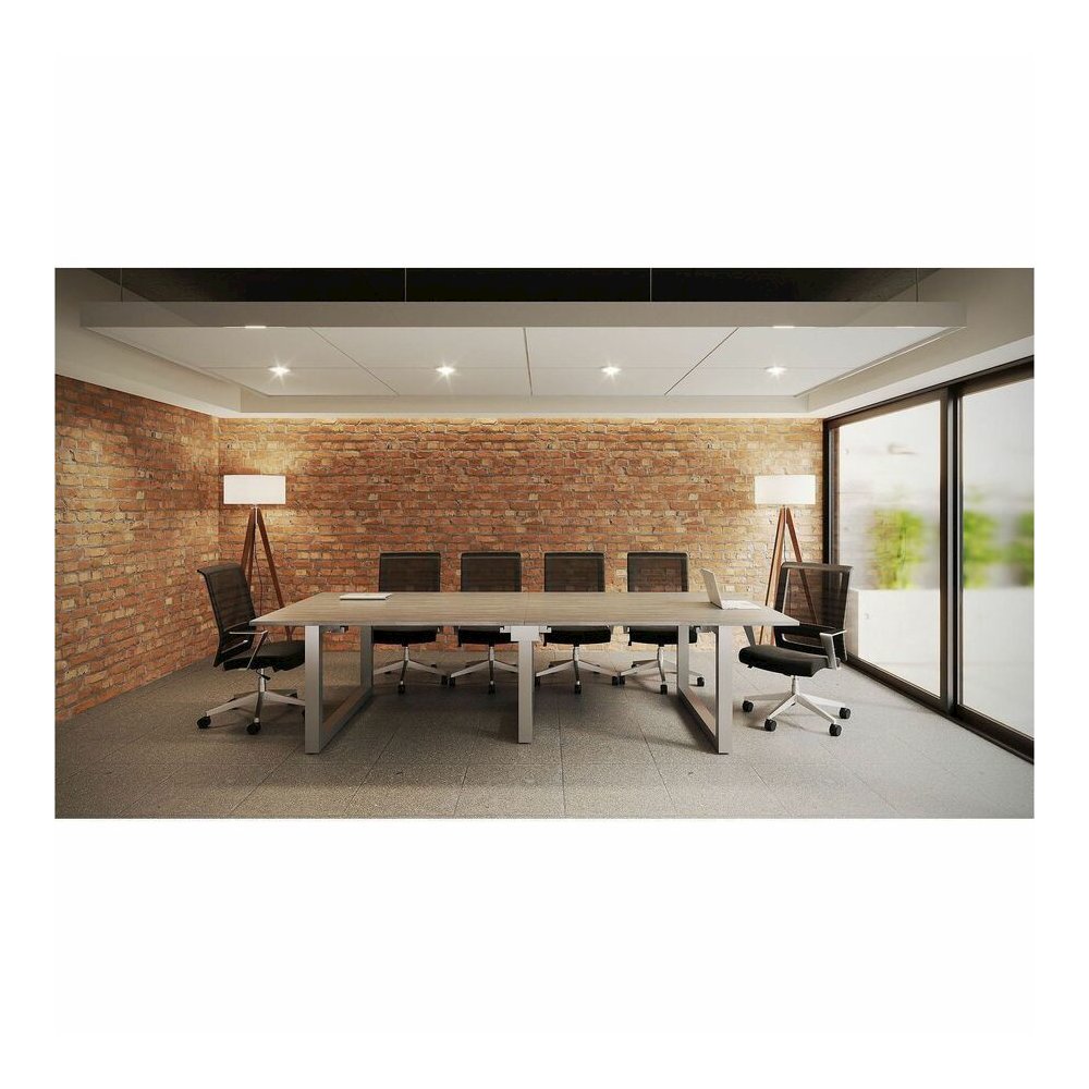 Lorell Revelance Conference Rectangular Tabletop - Rectangle - 1" Height x 71.6" Width x 47.3" Depth x 1" Thickness - Material: Laminate - Finish: Mahogany - 1 Each. Picture 4