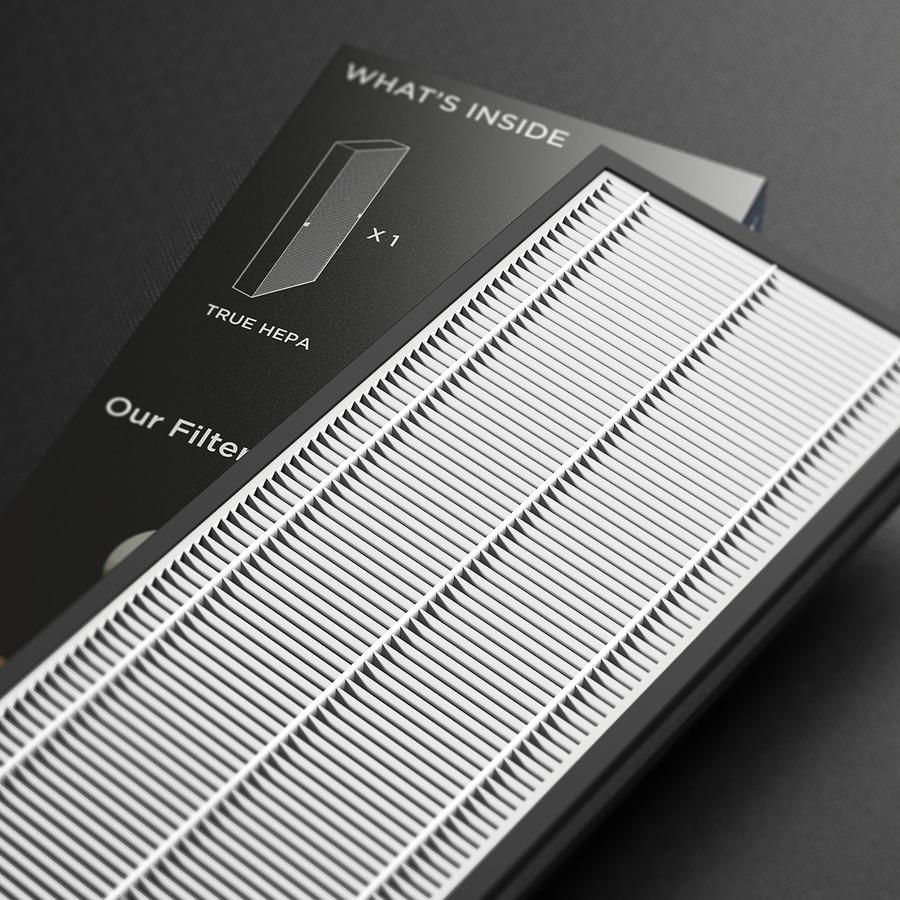 Eureka Air 3-in-1 Air Purifier Replacement Filter - HEPA - For Air Purifier - Remove Airborne Particles, Remove Dust, Remove Allergens, Remove Odor, Remove Gases - 99.97% Particle Removal Efficiency P. Picture 4