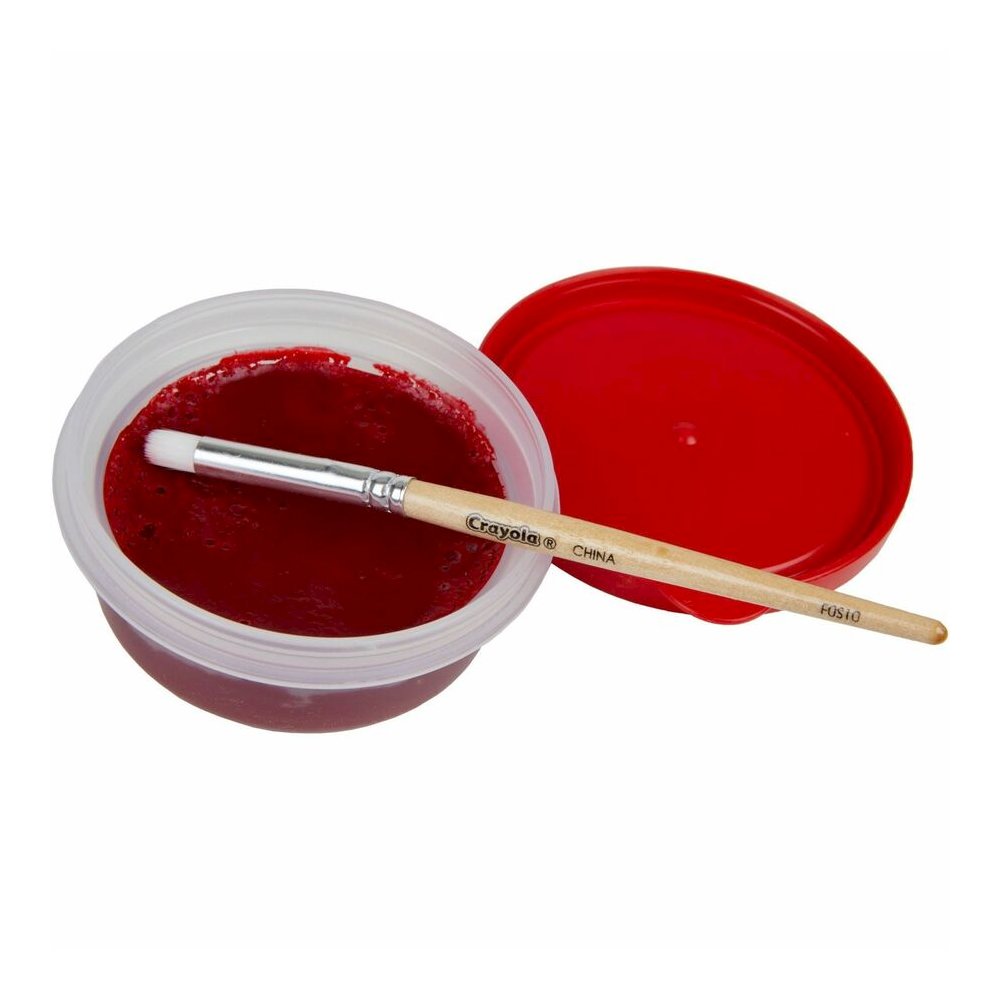 Crayola Spill Proof Washable Paint Set - 5 Color(s) - Washable - 1 Kit. Picture 7