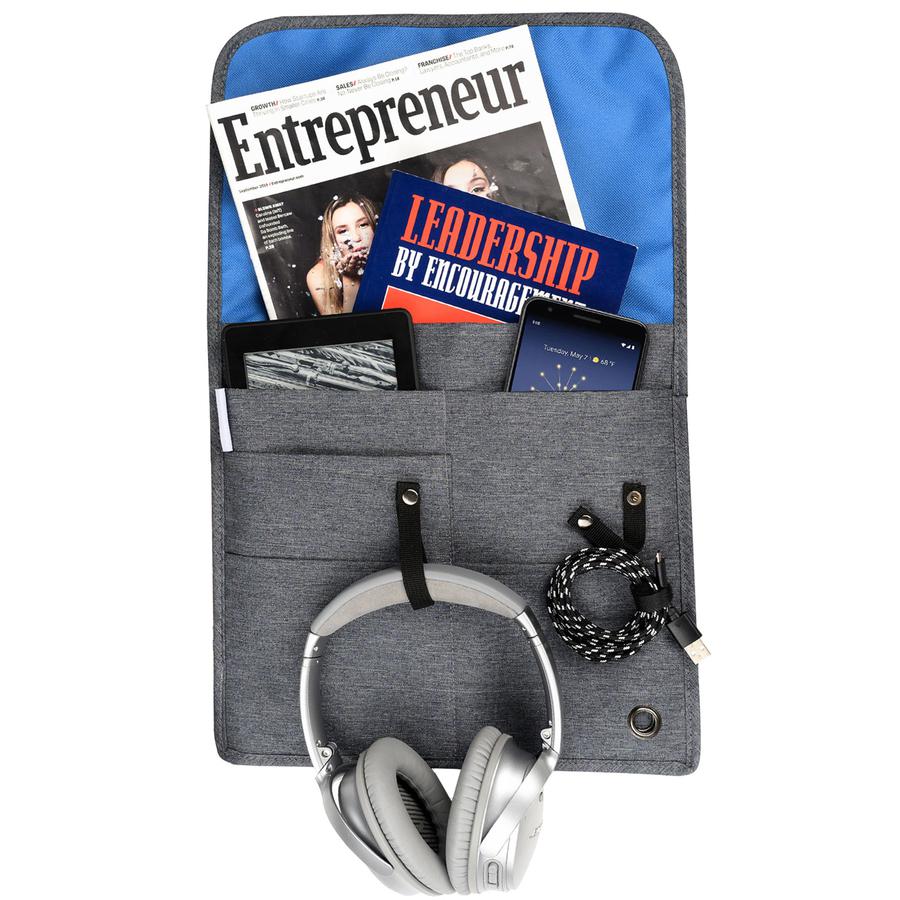So-Mine Carrying Case Travel Essential - Gray - 18" Height x 11.8" Width x 0.8" Depth - 1 Each. Picture 3