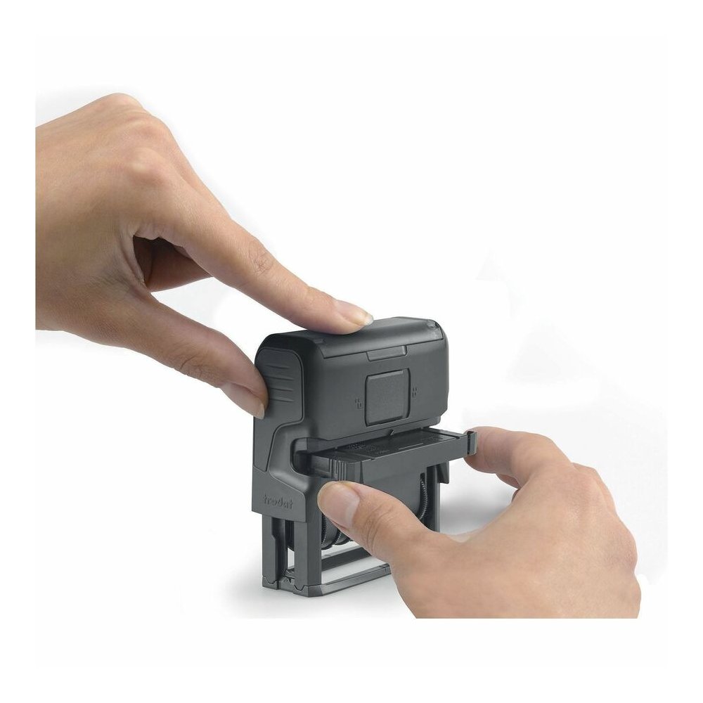 Trodat 12-Message Business Stamp - Message Stamp - ANSWERED, BACKORDERED, CANCELLED, BILLED, RECEIVED, CHARGED, CHECKED, DELIVERED, ENTERED, PAID, SHIPPED, ... - 0.37" Impression Width - 10000 Impress. Picture 10