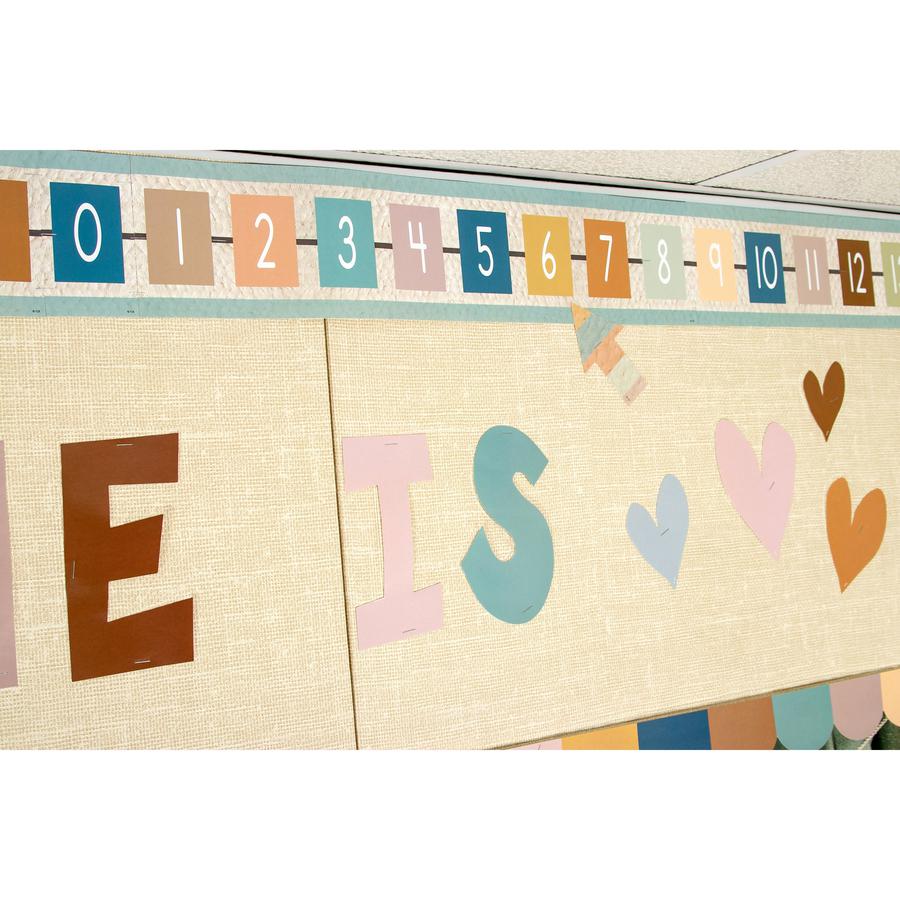 Teacher Created Resources Everyone is Welcome Number Line (-20 to +120) Bulletin Board - Theme/Subject: Welcome - Skill Learning: Number, Mathematics, Even Number, Odd Number - 23 Pieces - 1 Set. Picture 2