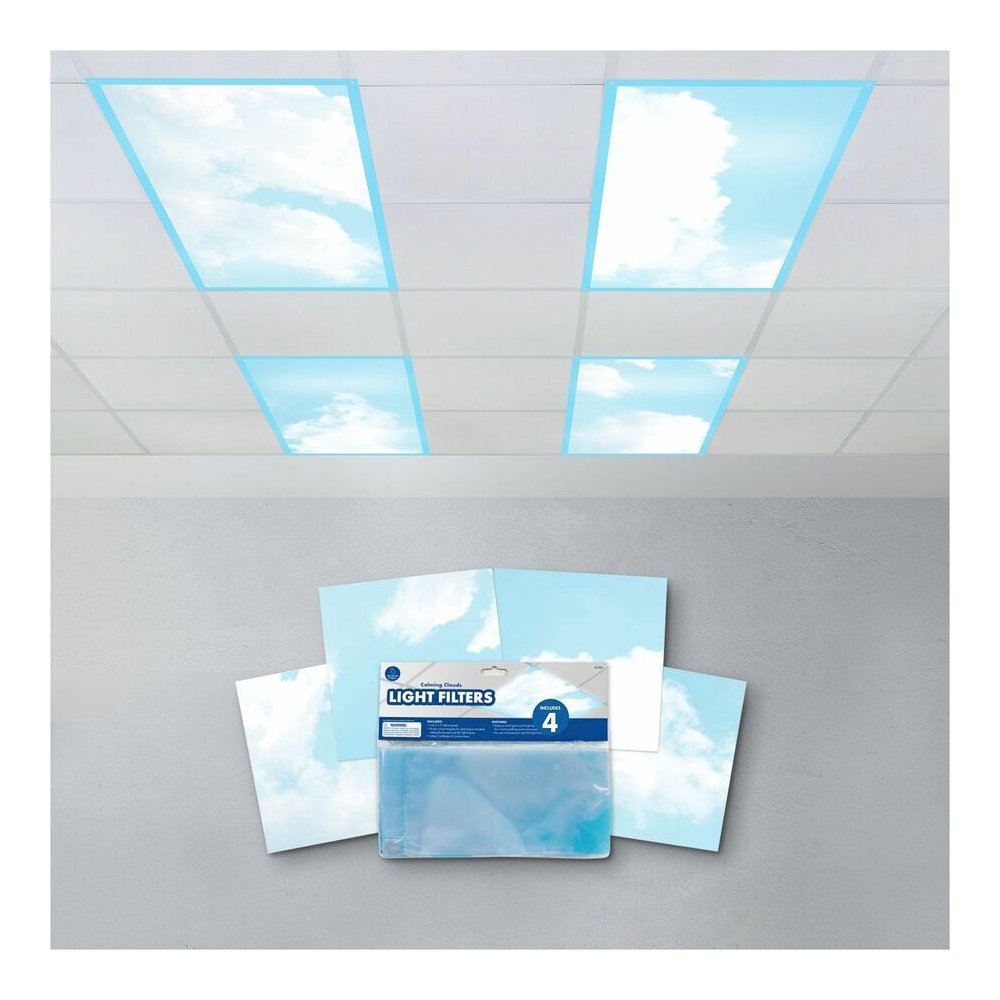 Educational Insights Calming Clouds Light Filters - 4 / Pack. Picture 2
