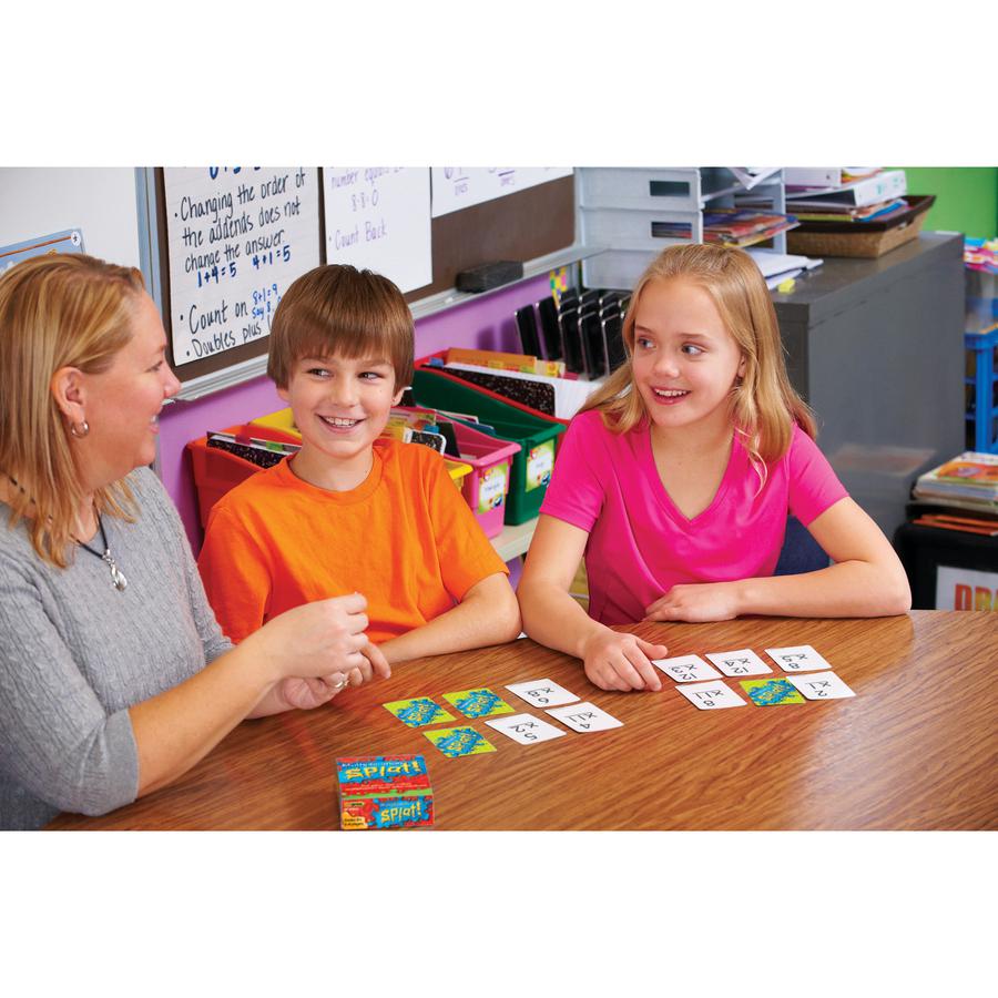 Teacher Created Resources Math Splat Multiplication - 225 Card(s) - Learning - Educational - 1 Each. Picture 2