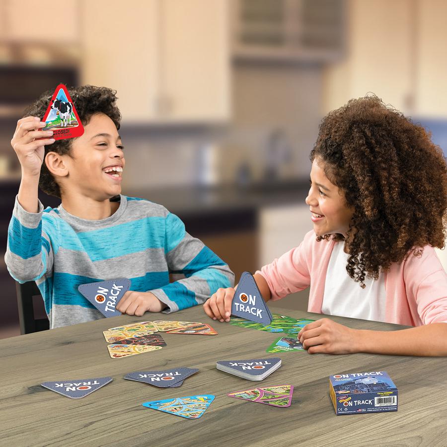 Trend On Track Three Corner Card Game - 30 Card(s) - Fun - 2 to 4 Players - 1 Each. Picture 2