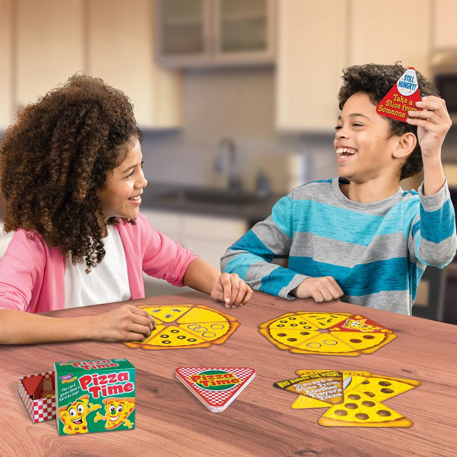 Trend Pizza Time Three Corner Card Game - 63 Card(s) - Fun - Mystery - 2 to 4 Players - 1 Each. Picture 2