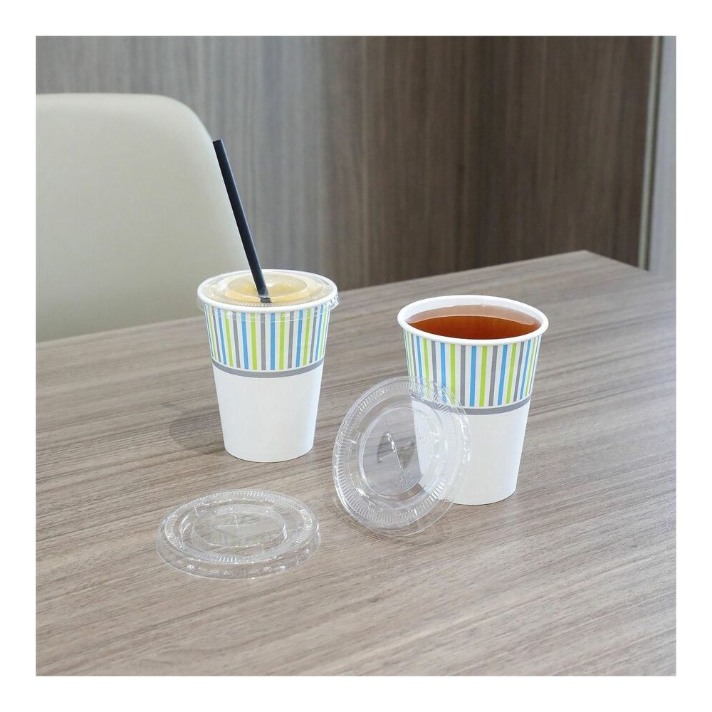 Genuine Joe 12 oz Cold Cups - 50 / Pack - 20 / Carton - White - Paper - Cold, Beverage. Picture 5