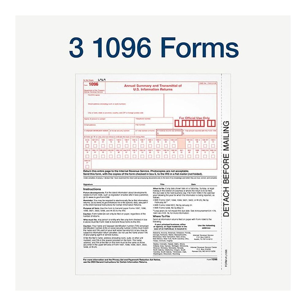 TOPS Part 1099-NEC Online Tax Kit - 5 Part - White Sheet(s) - 1 Pack. Picture 9