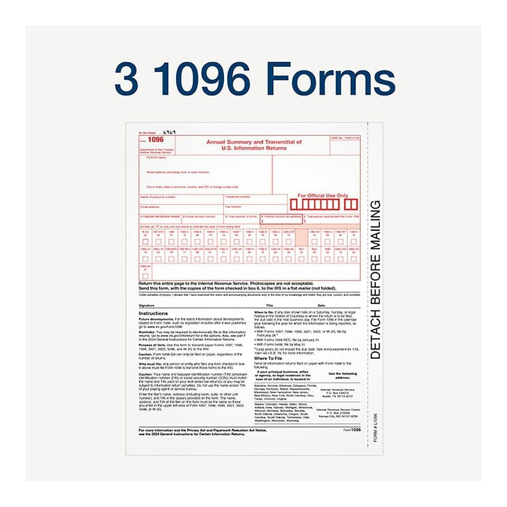 TOPS 1099-MISC Online Tax Kit - 5 Part - White Sheet(s) - 1 Pack. Picture 9
