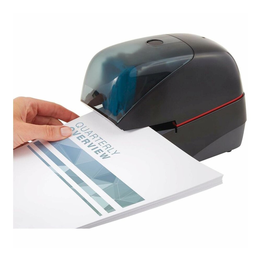 Rapid Stapler Electric 5080E - Staples Upto 90 Sheet - Staple Size: 2" - Black - 1 Each. Picture 7