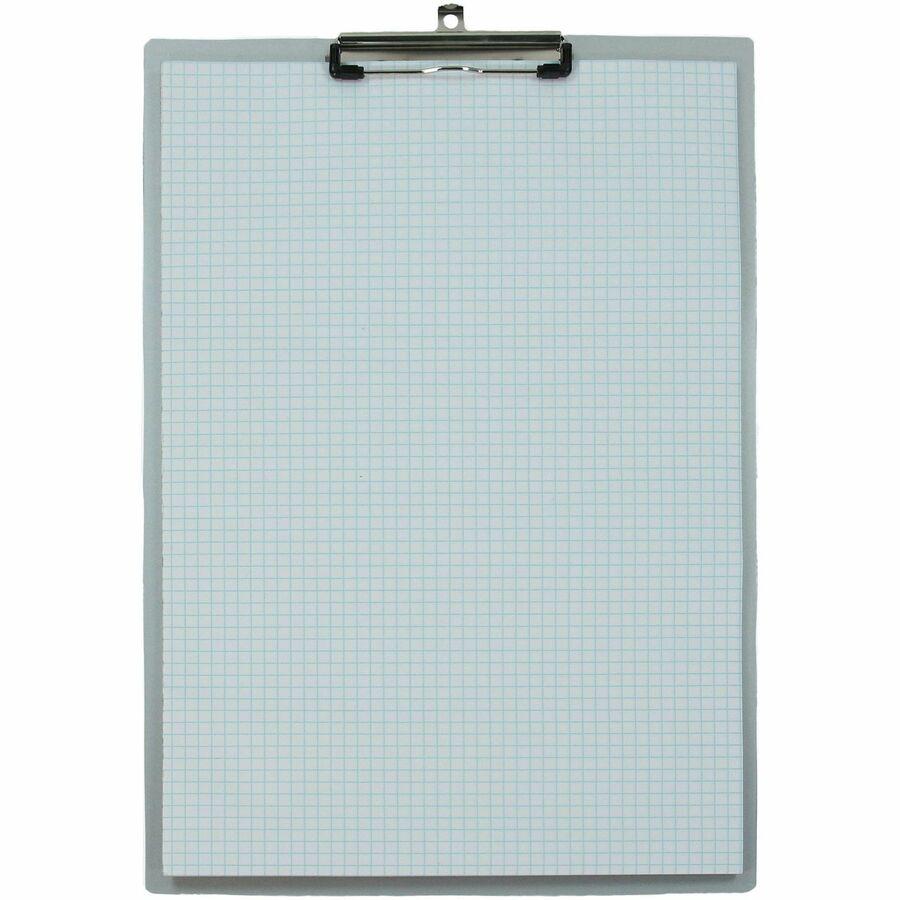 Saunders Aluminum Tabloid Clipboard - 11" x 17" Sheet Size - Aluminum - Silver - 1 Each. Picture 2