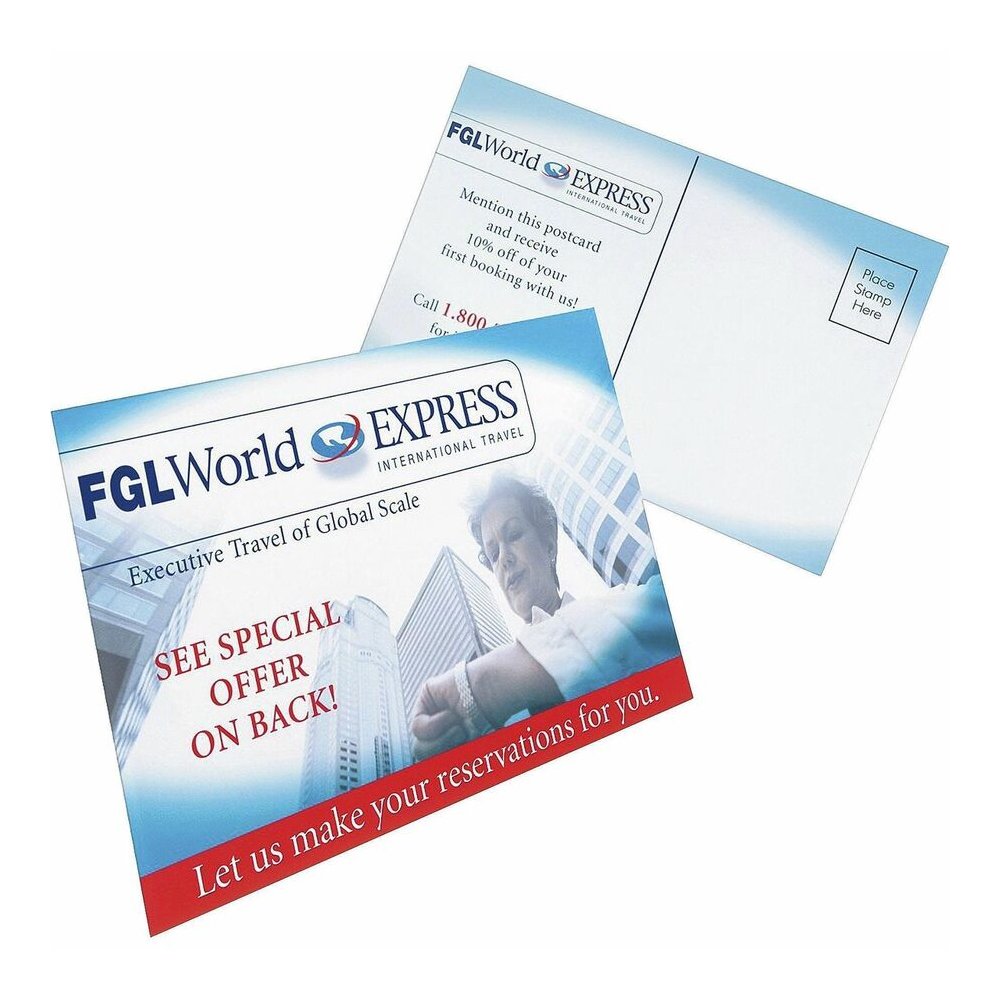 Avery&reg; Sure Feed Postcards - 97 Brightness - 6" x 4" - 80 lb Basis Weight - 216 g/m² Grammage - Matte - Perforated, Heavyweight, Rounded Corner, Uncoated, Recyclable, Biodegradable, Print-to-. Picture 2