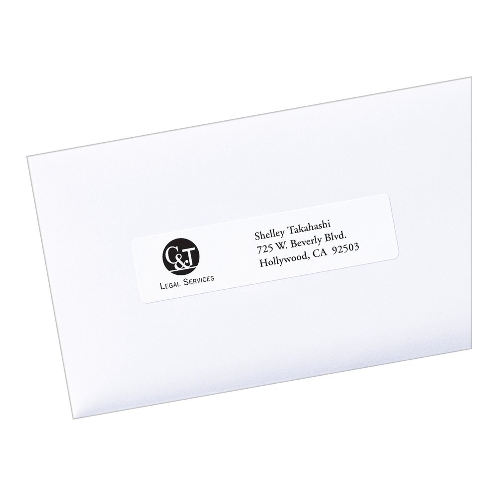 PRES-a-ply White Labels - 1" Width x 4" Length - Permanent Adhesive - Rectangle - Laser, Inkjet - White - Paper - 20 / Sheet - 100 Total Sheets - 2000 Total Label(s) - 2000 / Box. Picture 4
