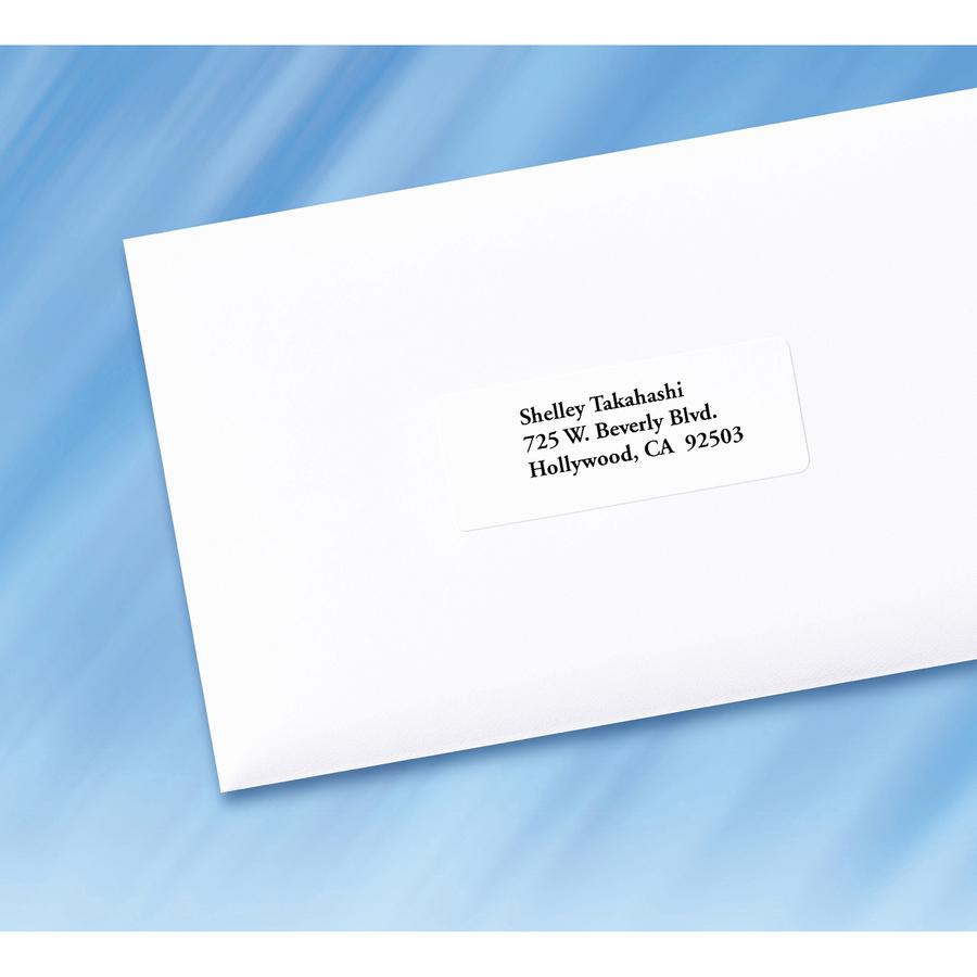 PRES-a-ply Labels - 1" Width x 2 5/8" Length - Permanent Adhesive - Rectangle - Laser, Inkjet - White - Paper - 30 / Sheet - 250 Total Sheets - 7500 Total Label(s) - 7500 / Box. Picture 2