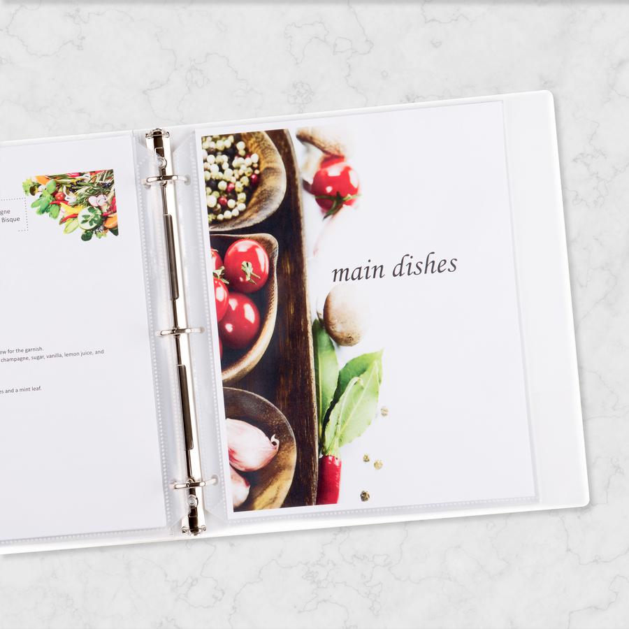 Avery&reg; Non-Glare Heavyweight Sheet Protectors - For Letter 8 1/2" x 11" Sheet - Clear - Polypropylene - 1 Box. Picture 3
