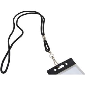 SICURIX Standard Rope Lanyard - 12 / Pack - 36" Length - Black - Nylon. Picture 7