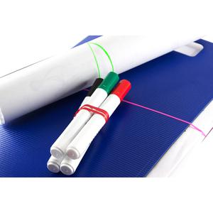 Conserve Plastibands - 4.3" Length - Latex-free - 100 / Box - Polyurethane - Assorted. Picture 3