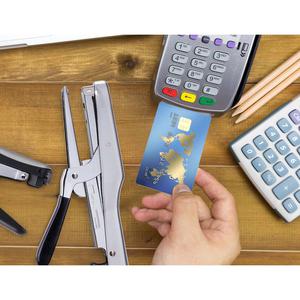 Bostitch Plier Stapler - 20 Sheets Capacity - 210 Staple Capacity - Full Strip - 1/4" Staple Size - 1 Each - Chrome. Picture 8